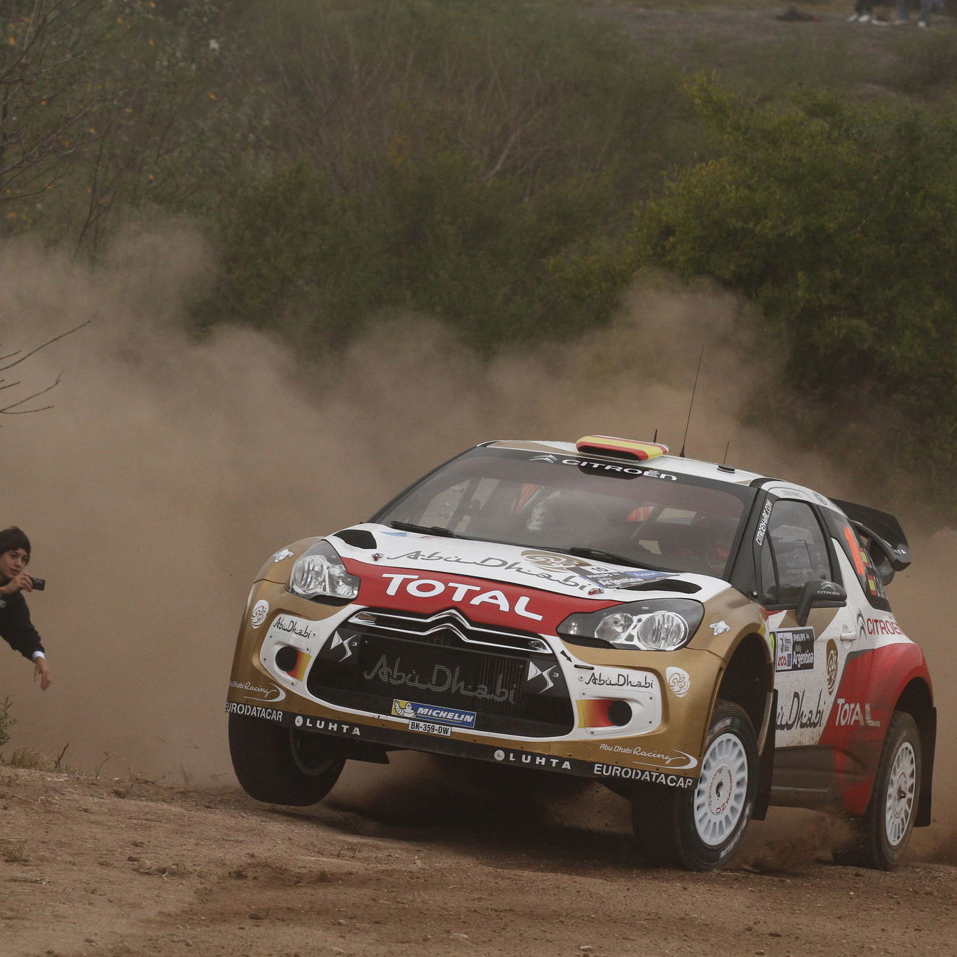 Dani Sordo (ESP) Carlos del Barrio (ESP), Citroen DS3 WRC, Citroën Total Abu Dhabi World Rally Team