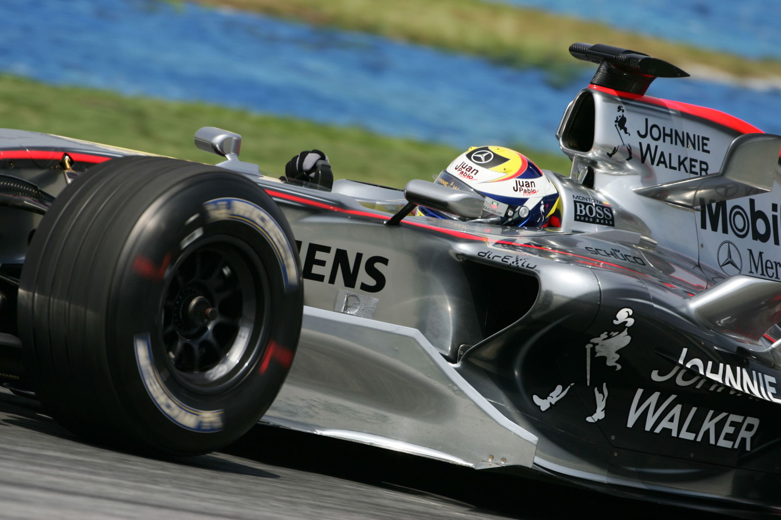 Juan Pablo Montoya - McLaren-Mercedes MP4-21