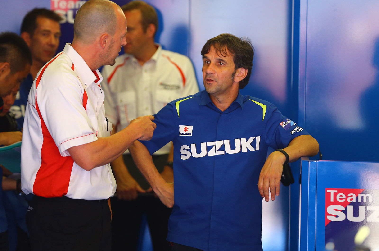 Brivio, Catalunya MotoGP test, 2013
