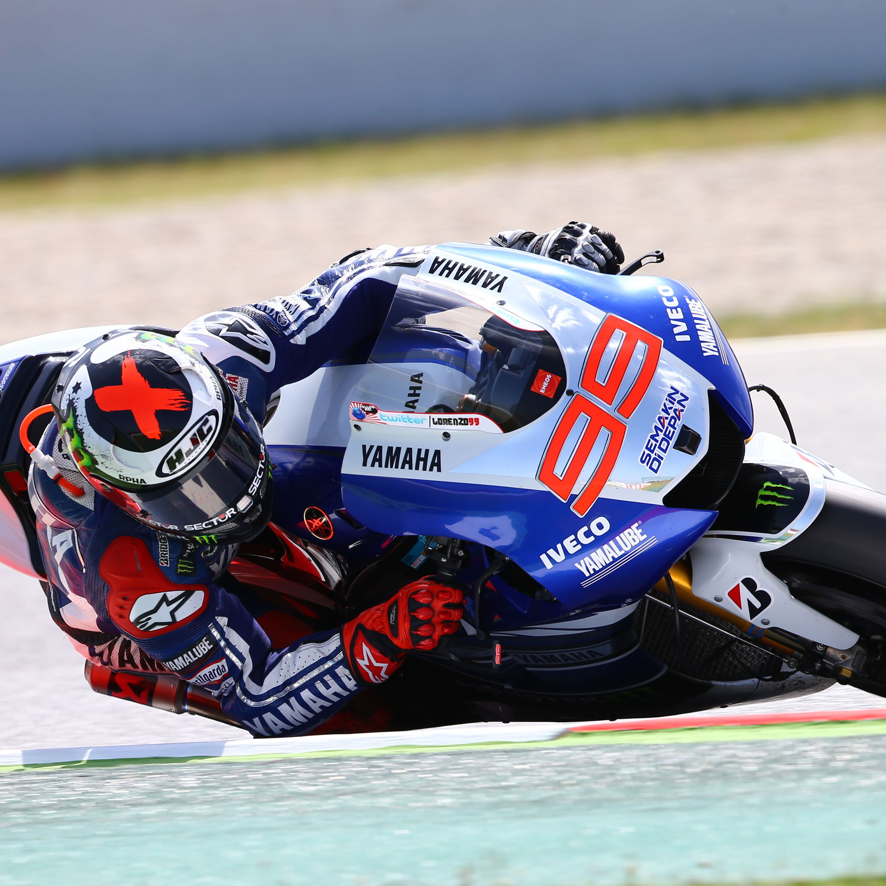 Lorenzo, Catalunya MotoGP test, 2013