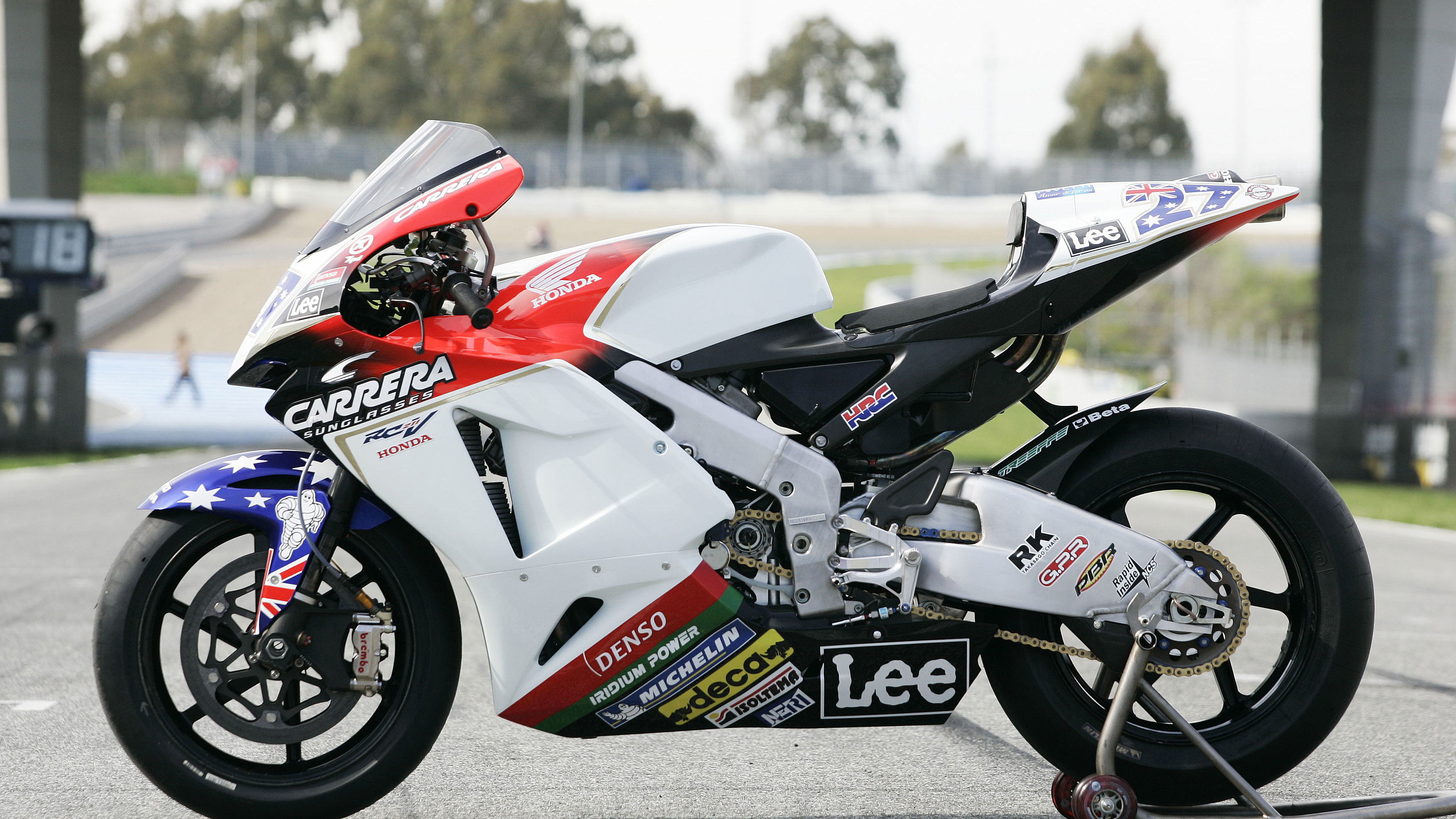 Stoner`s Honda LCR RC211V, Spanish MotoGP, 2006