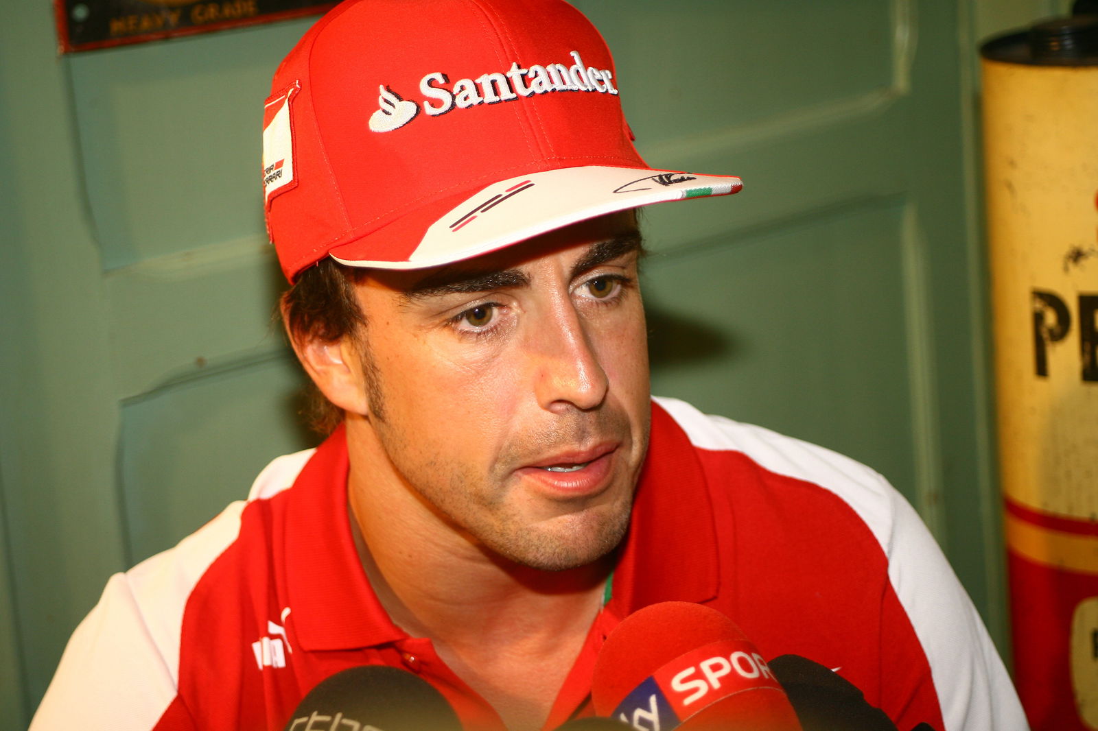 22.08.2013- Fernando Alonso (ESP) Scuderia Ferrari F138