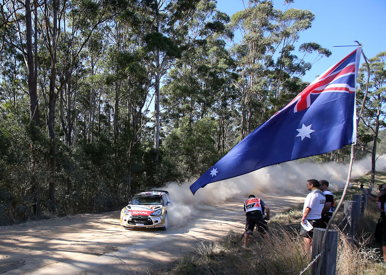 Kris Meeke (GBR) Chrs Patterson (IRL) Citroen DS3 WRC