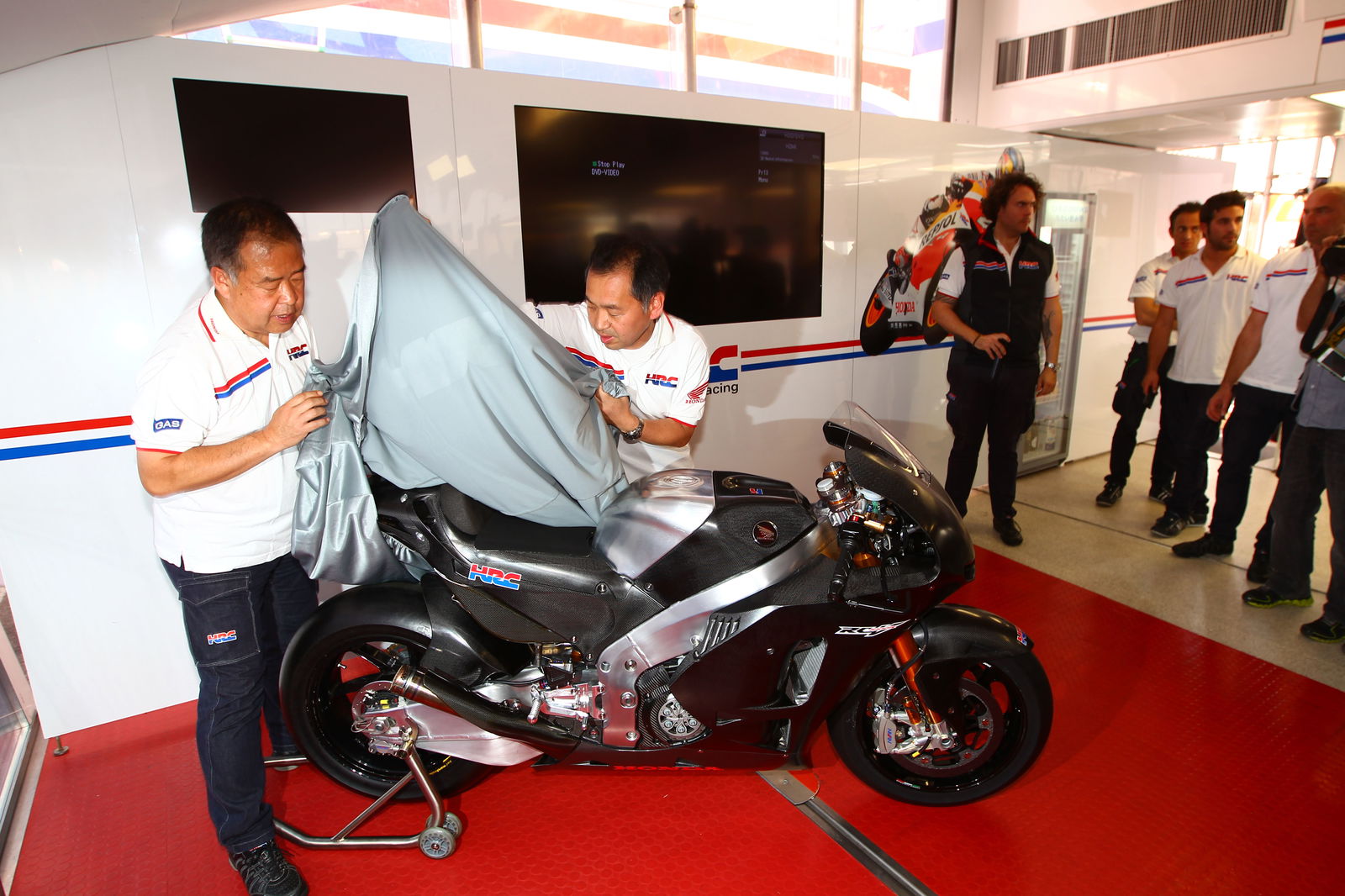 Honda RCV1000R Unveiling, Valencia MotoGP 2013