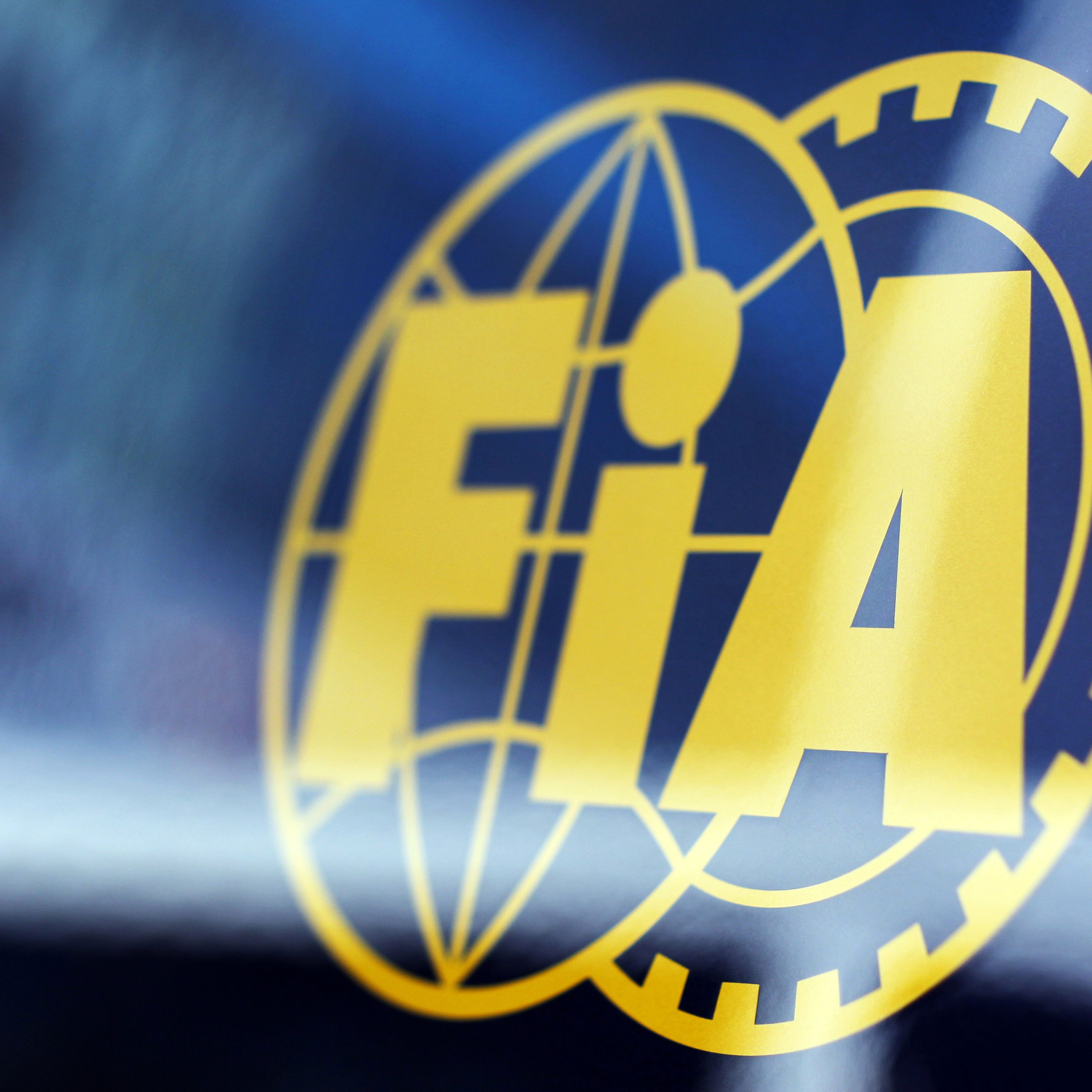 FIA logo.29.01.2014. Formula One Testing, Day Two, Jerez, Spain.