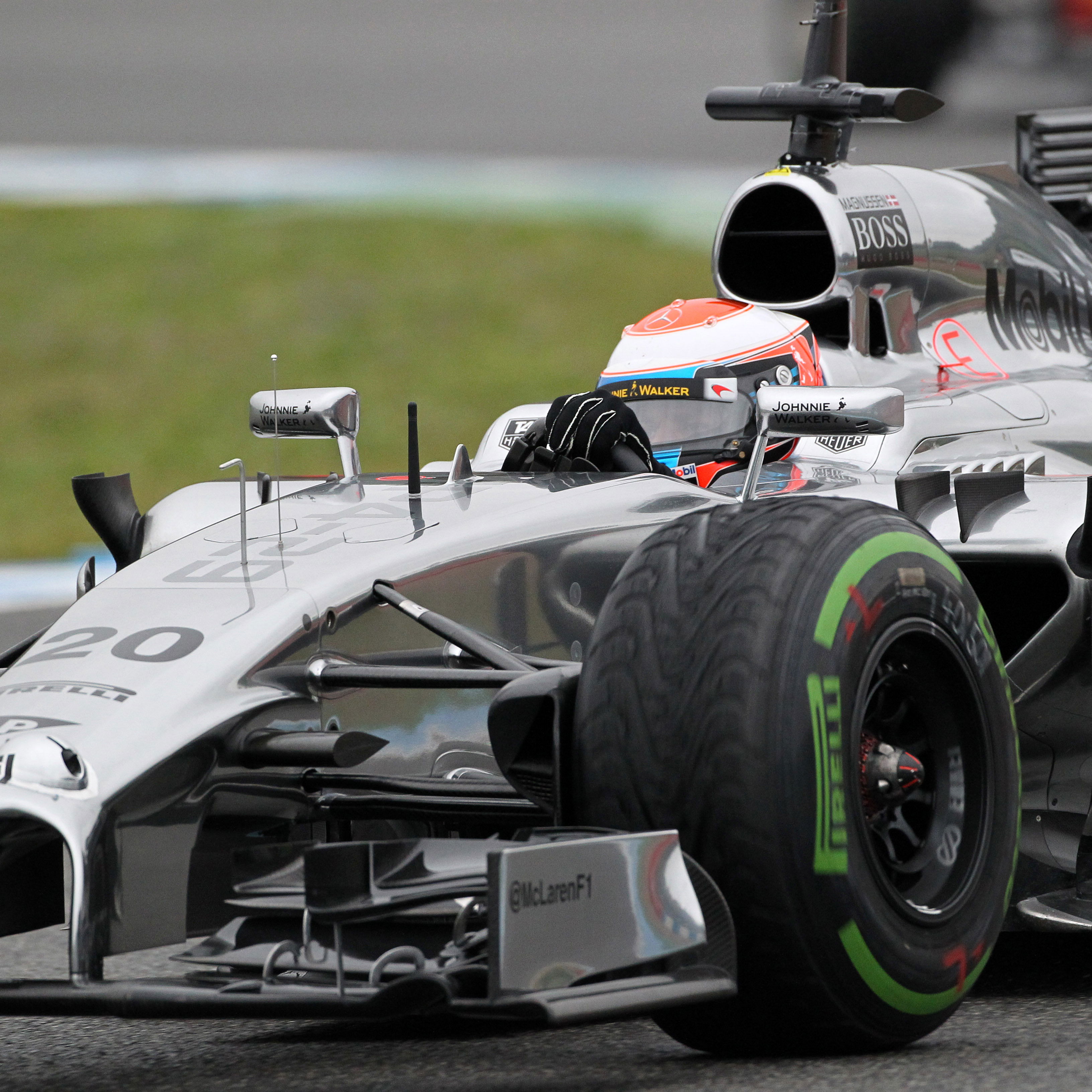 31.01.2014- Kevin Magnussen (DEN) McLaren Mercedes MP4-29
