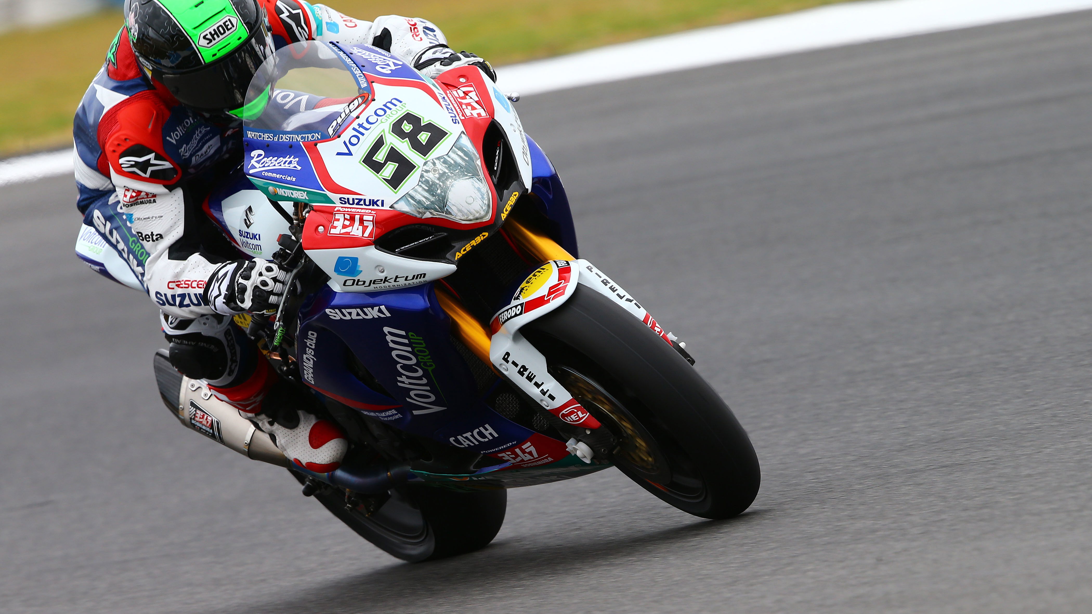 Laverty, Australian WSBK test and race, 2014