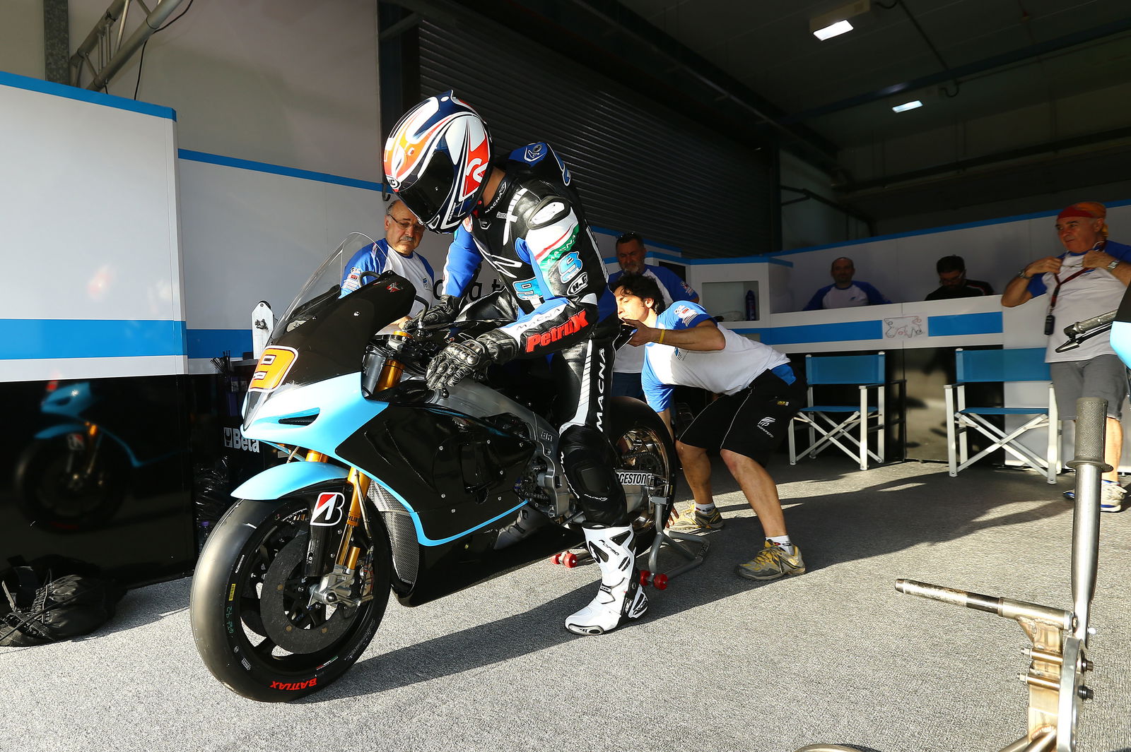 Petrucci, Qatar MotoGP test, March 2014
