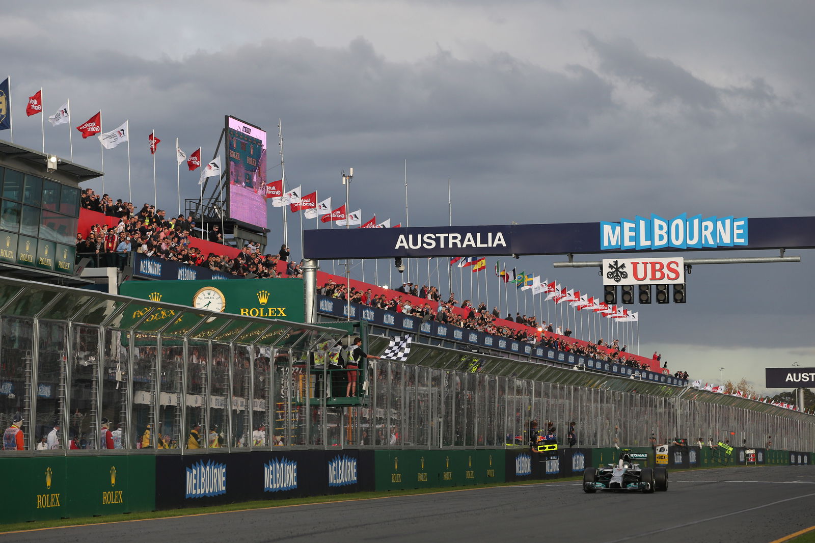16.03.2014- Race, Nico Rosberg (GER) Mercedes AMG F1 W05 race winner