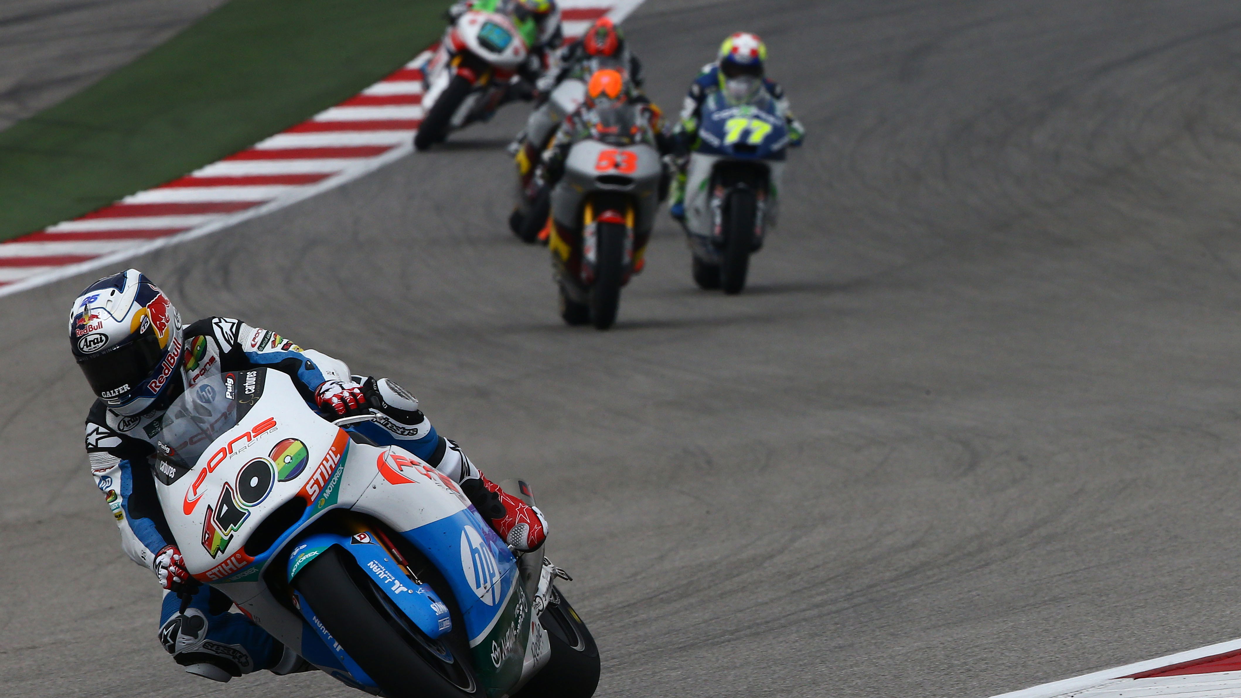 Vinales, Moto2 race, Grand Prix of the Americas 2014
