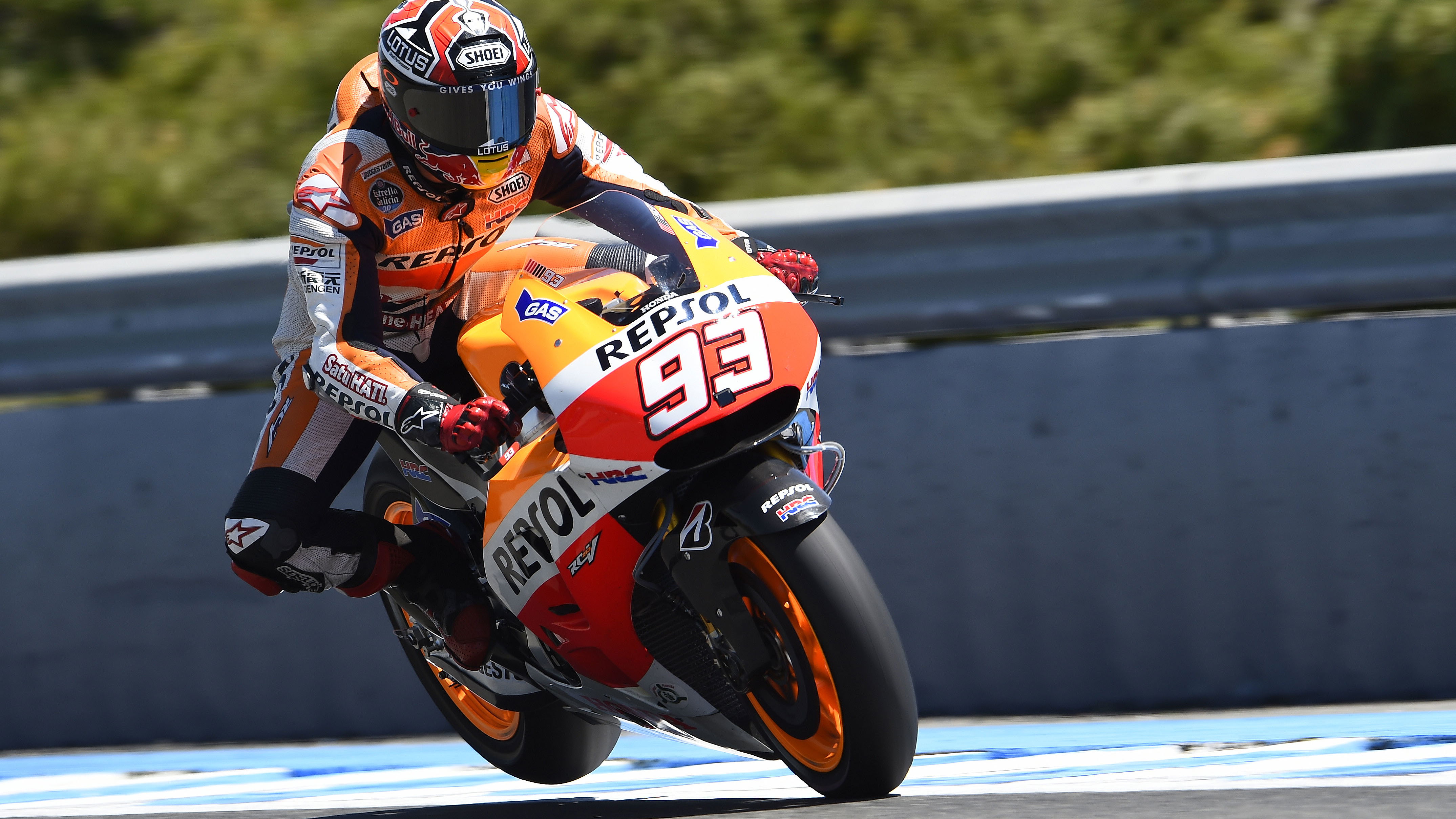 Marquez, Braking, Spanish MotoGP 2014