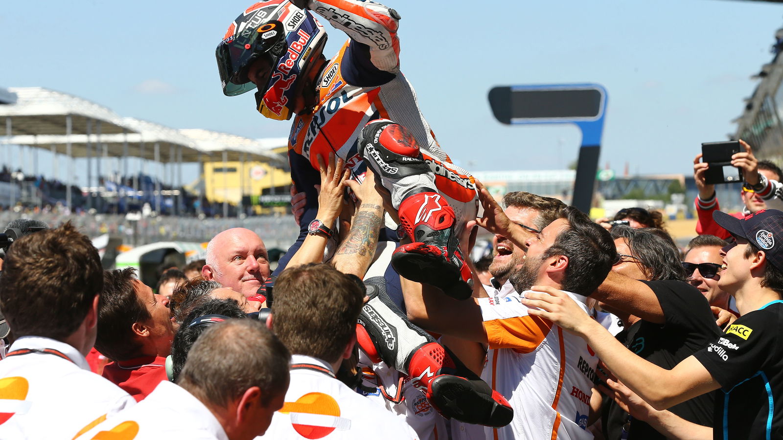 Marquez: Great overtakes, I enjoyed it a lot