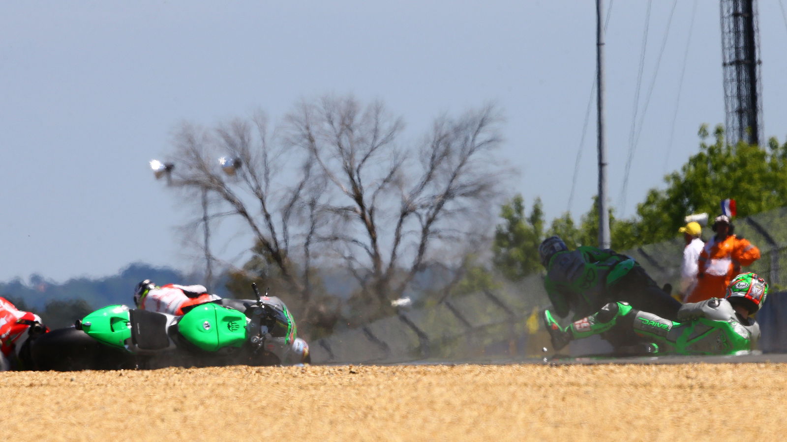 Hayden, Iannone, Crutchlow talk first lap clash