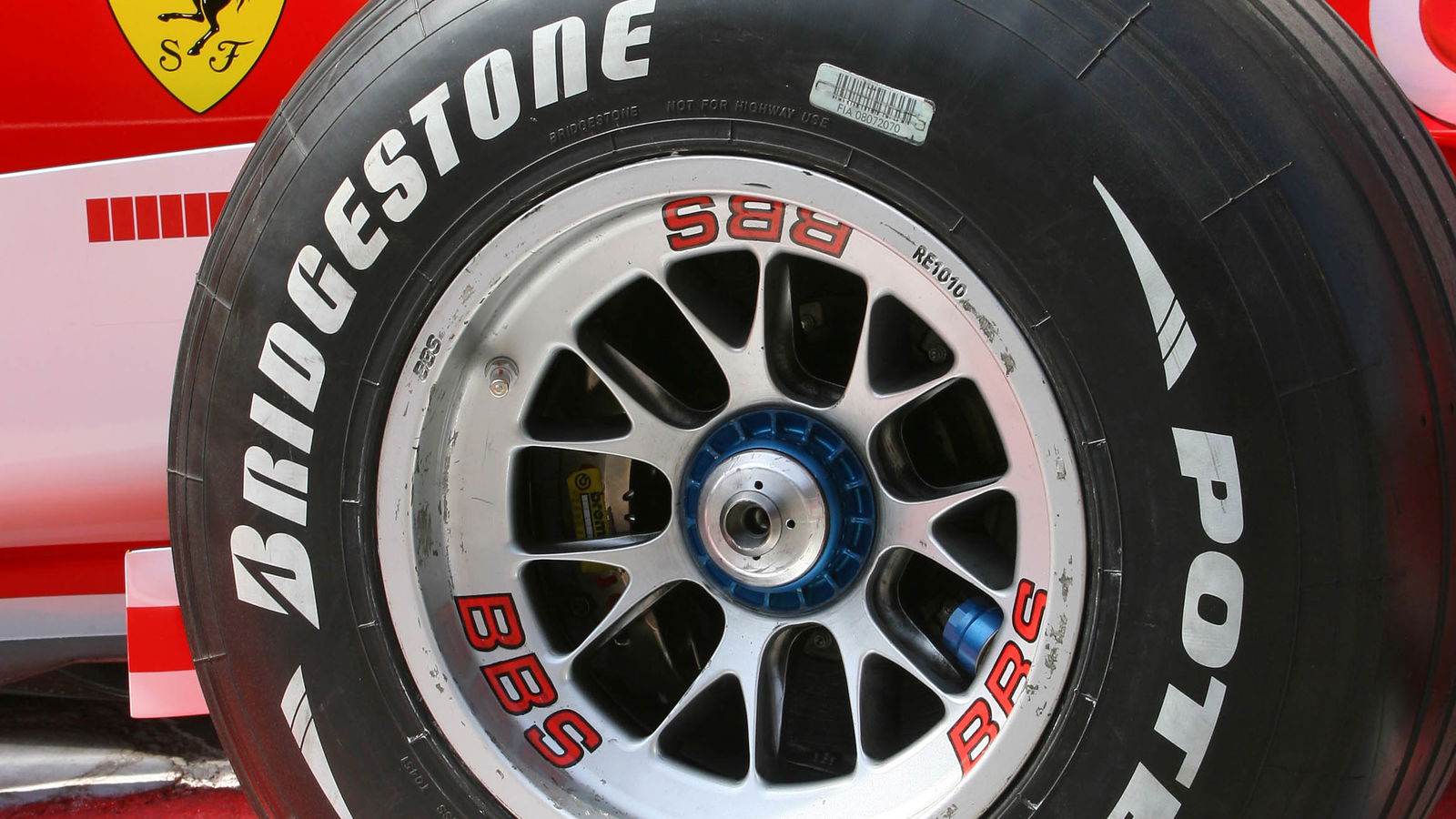 11.05.2006 Granolles, Spain, Scuderia Ferrari & a Bridgestone tyre - Formula 1 World Championship, R