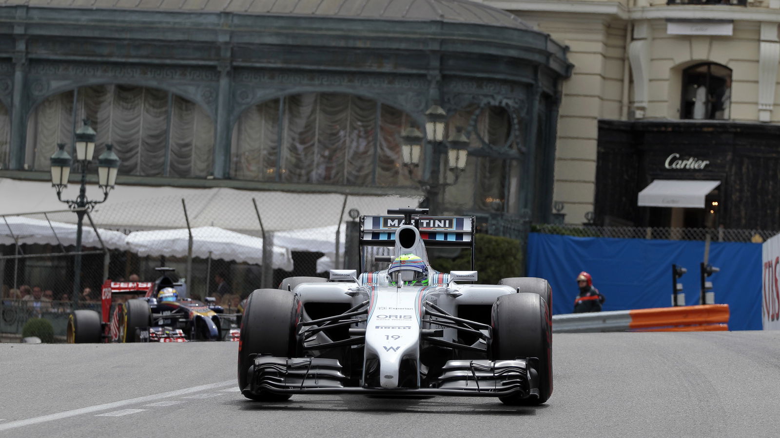 Massa enjoys change in fortune