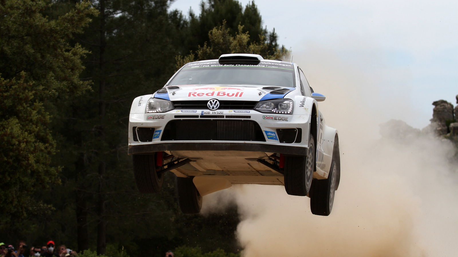 Ogier pulls out a cushion in Poland
