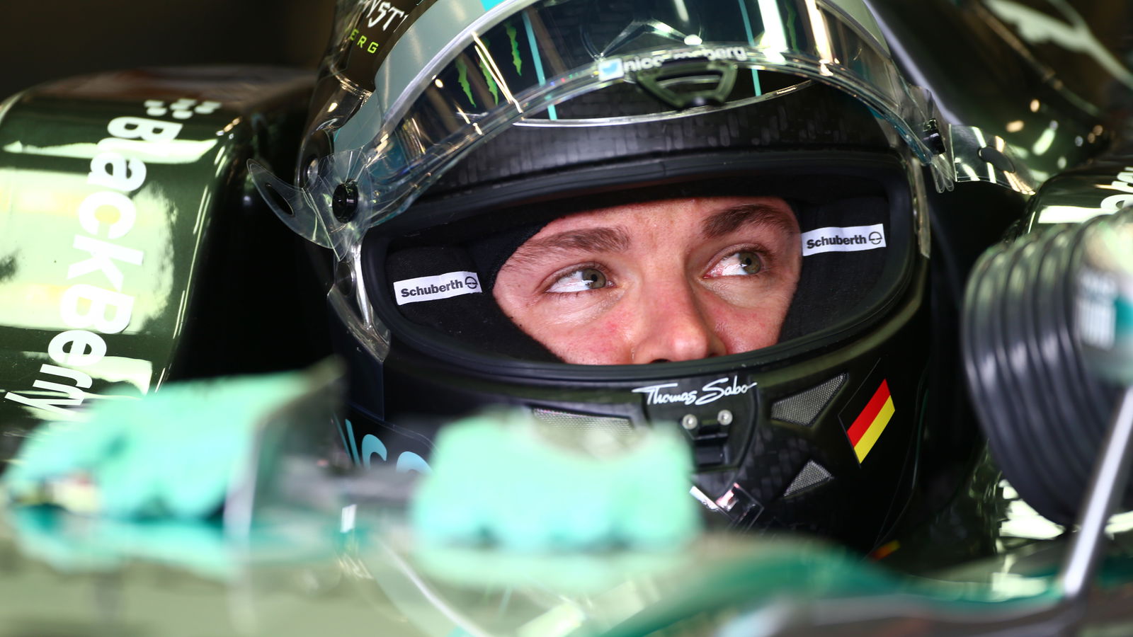 Rosberg edges Hamilton in FP1 at Spa