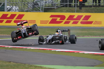 Gutierrez penalised for Maldonado clash