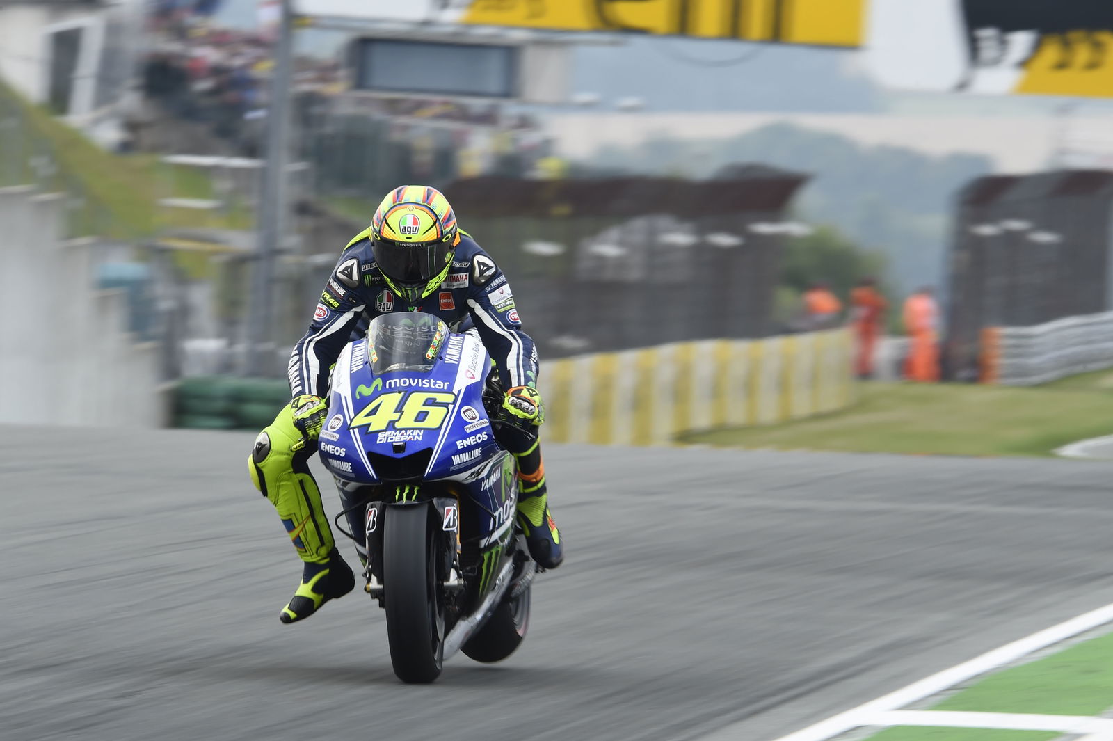 Valentino Rossi talks finger injury