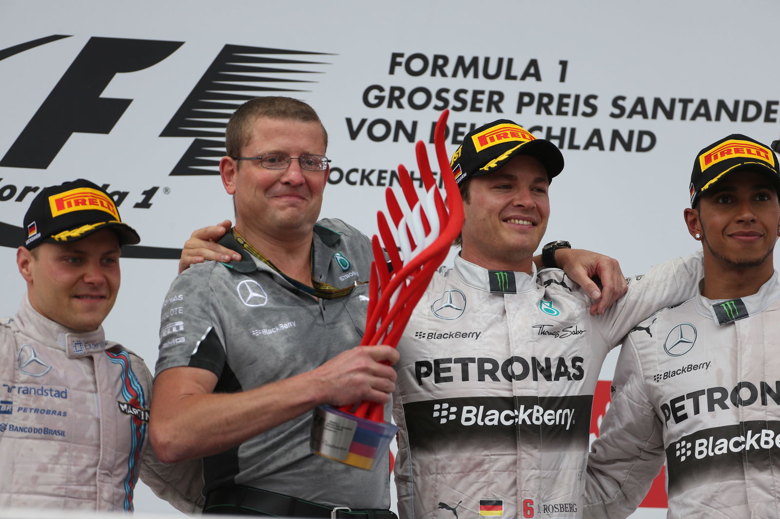 F1 2014 standings after the German Grand Prix