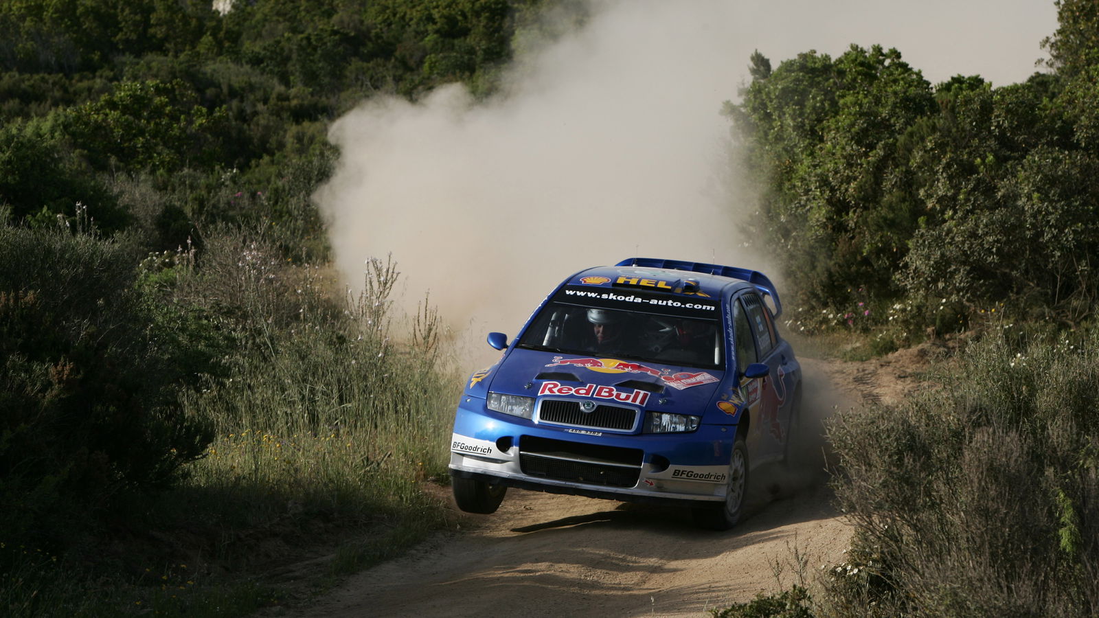 Harri Rovanpera / Risto Pietilainen - Red Bull Skoda Fabia WRC