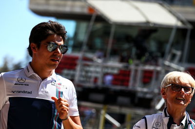 Lance Stroll (CDN) Williams with Annie Bradshaw (GBR) Williams Press Officer.
14.05.2017.