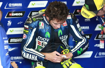 Valentino Rossi talks finger injury