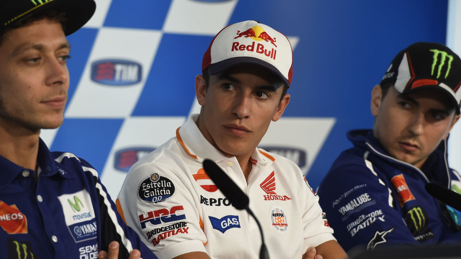 Marquez, Rossi, Lorenzo talk MotoGP, F1 safety