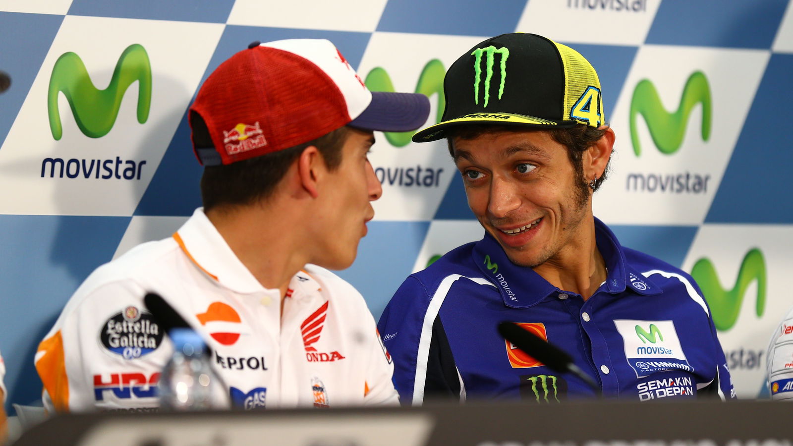 Rossi, Marquez recall ranch race