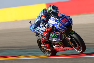 Lorenzo victorious as rain causes chaos at Aragon