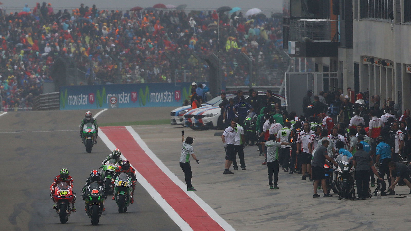 MotoGP to remove artificial grass, reconsider flag-to-flag