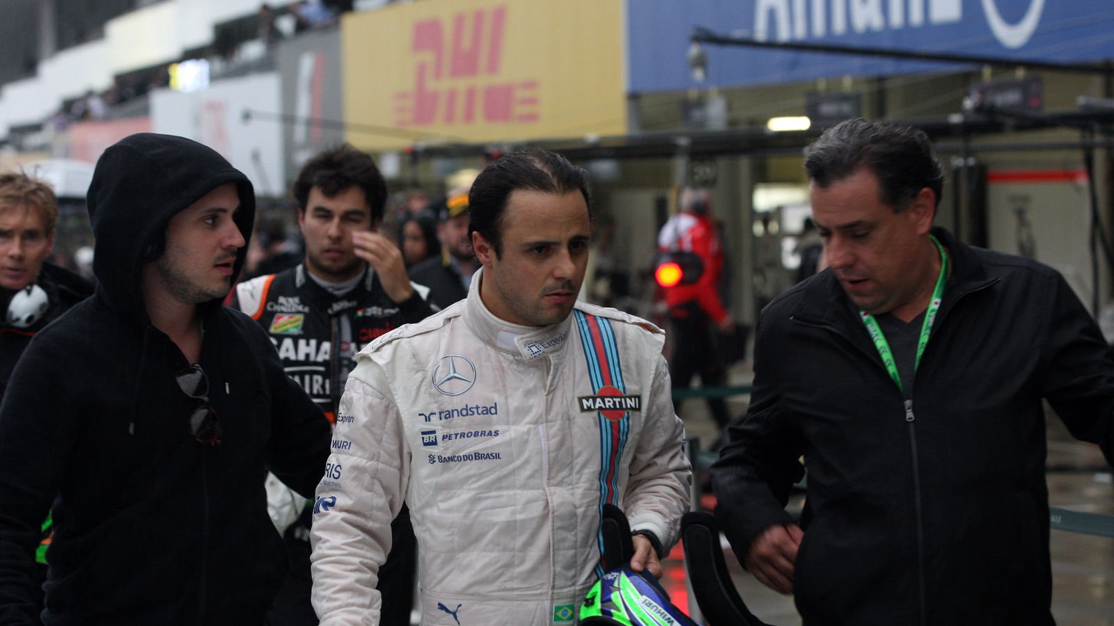 Massa 'was already screaming' for race to stop