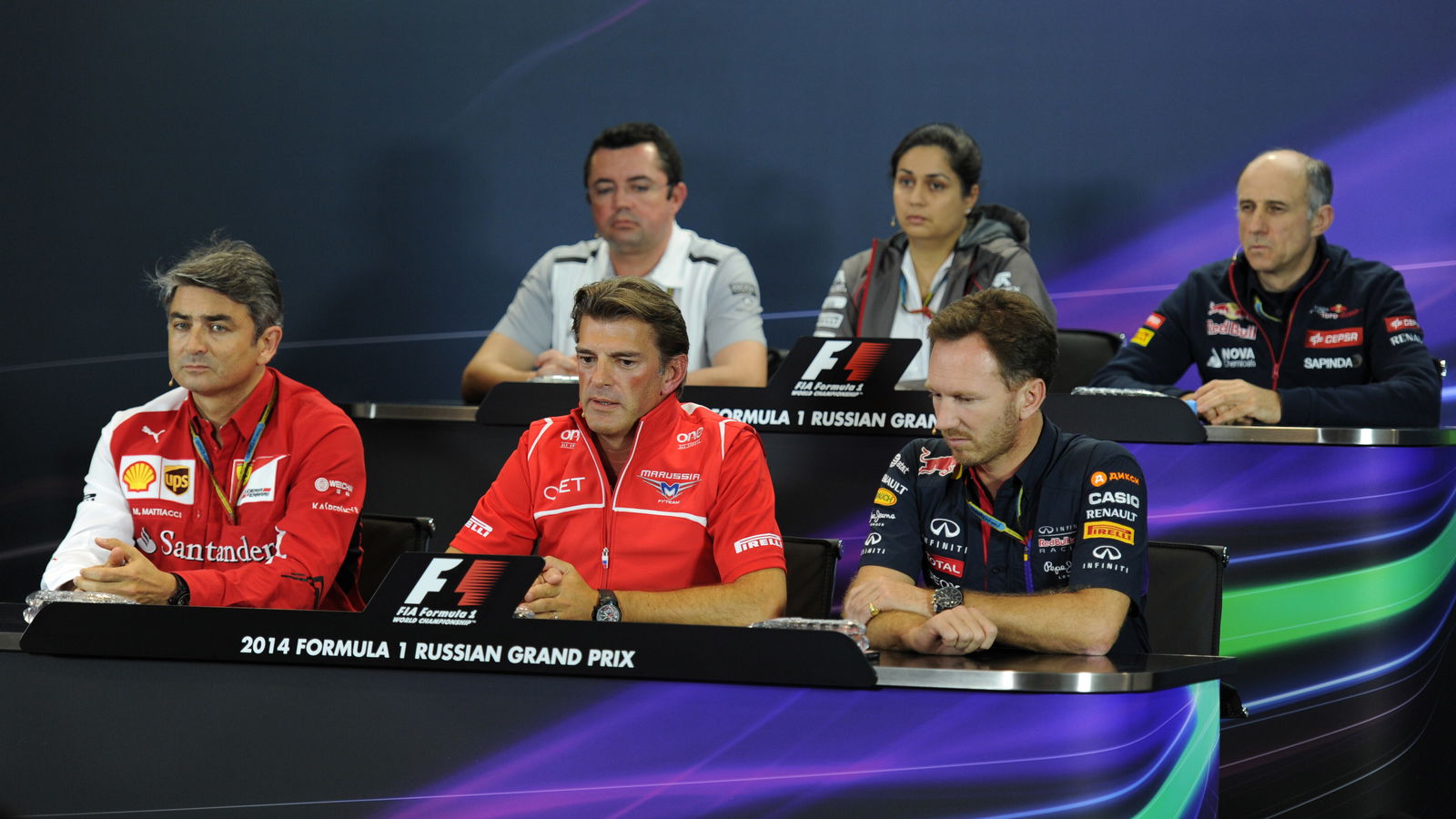 F1 Russian Grand Prix - Friday press conference