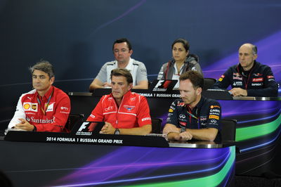 F1 Russian Grand Prix - Friday press conference