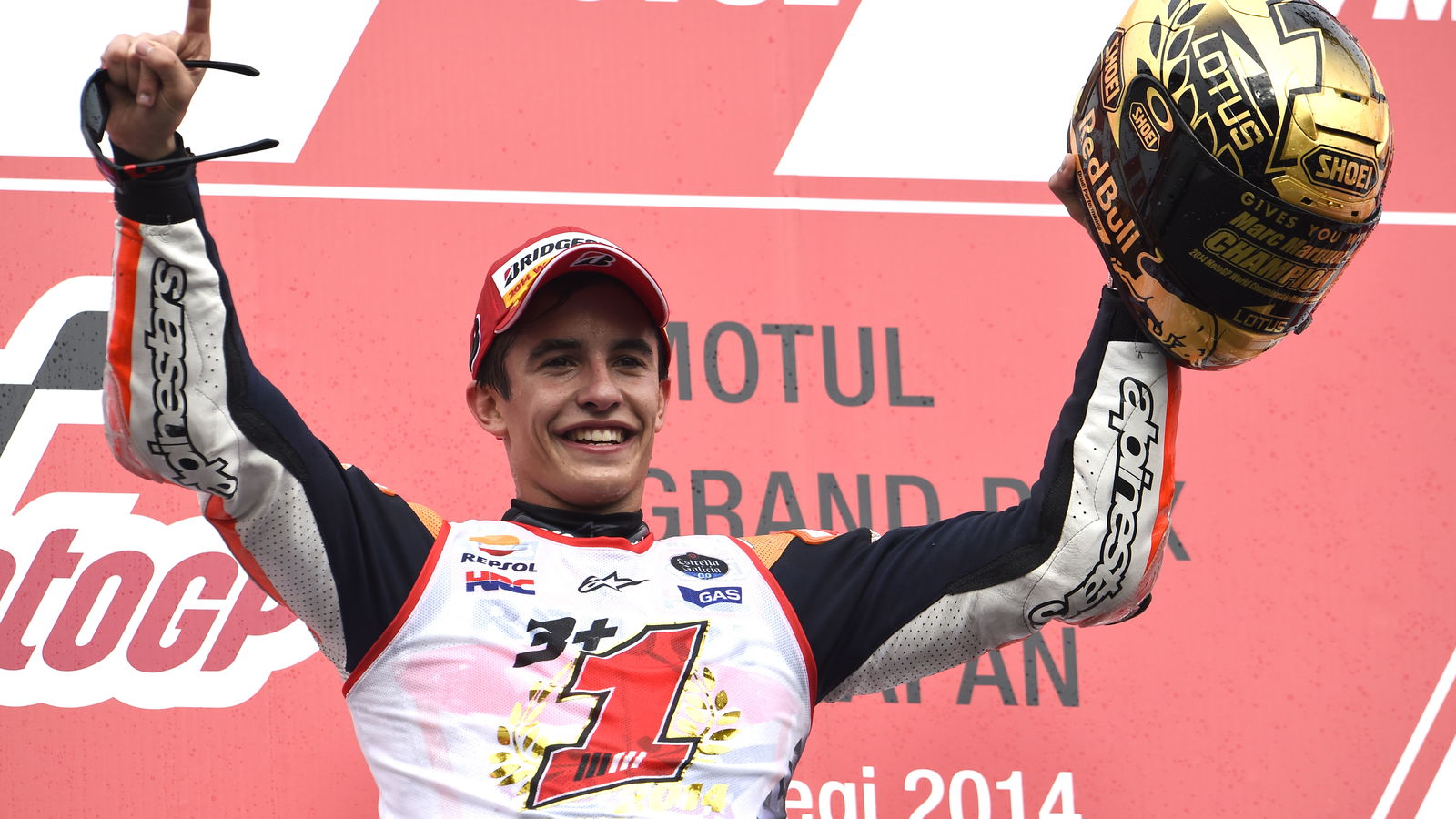 Marc Marquez is 2014 champion, Lorenzo wins Motegi
