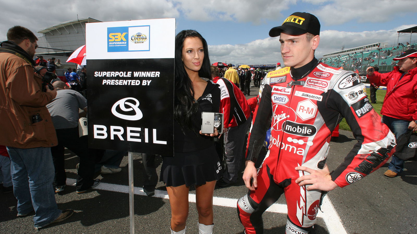 Tommy Hill Wins Breil Watch For Pole, Silverstone WSBK Race1, 2006