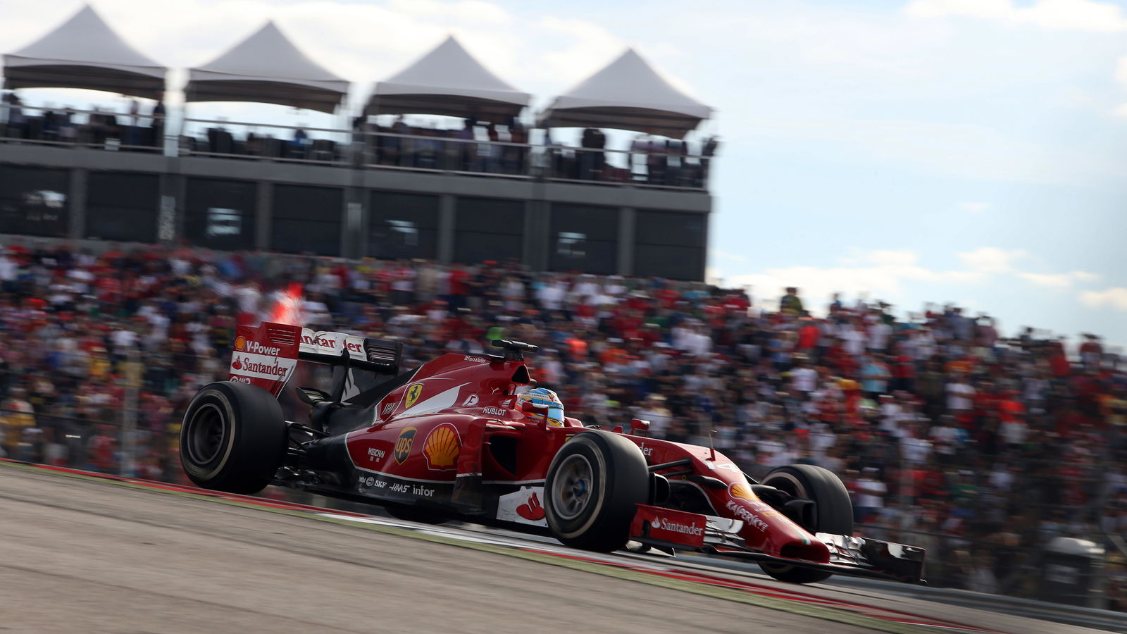 F1: Alonso: 'I could not even see the track'