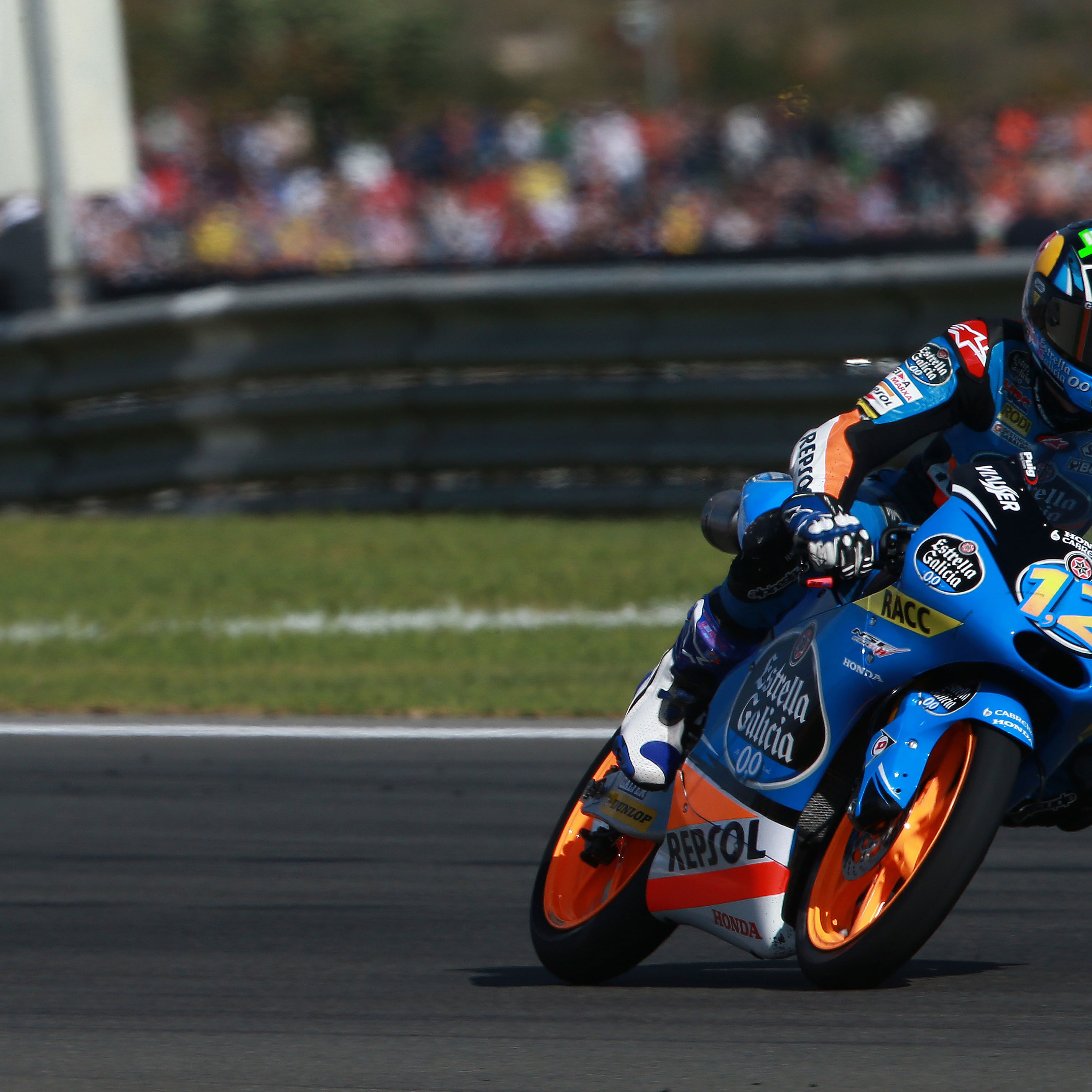Moto3: Marquez maiden win as title race blown open