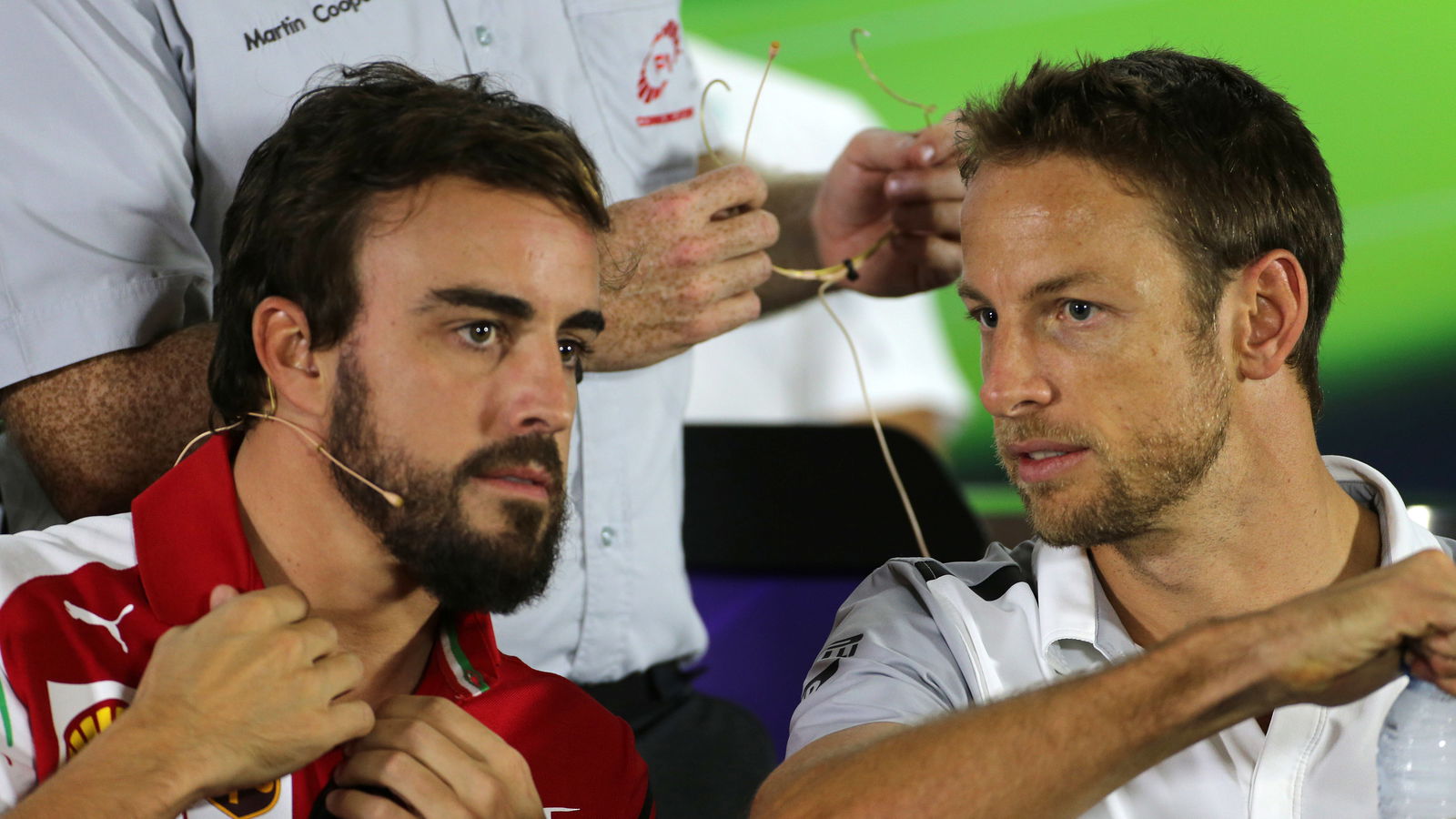 Retained Button 'inspired' by Prost