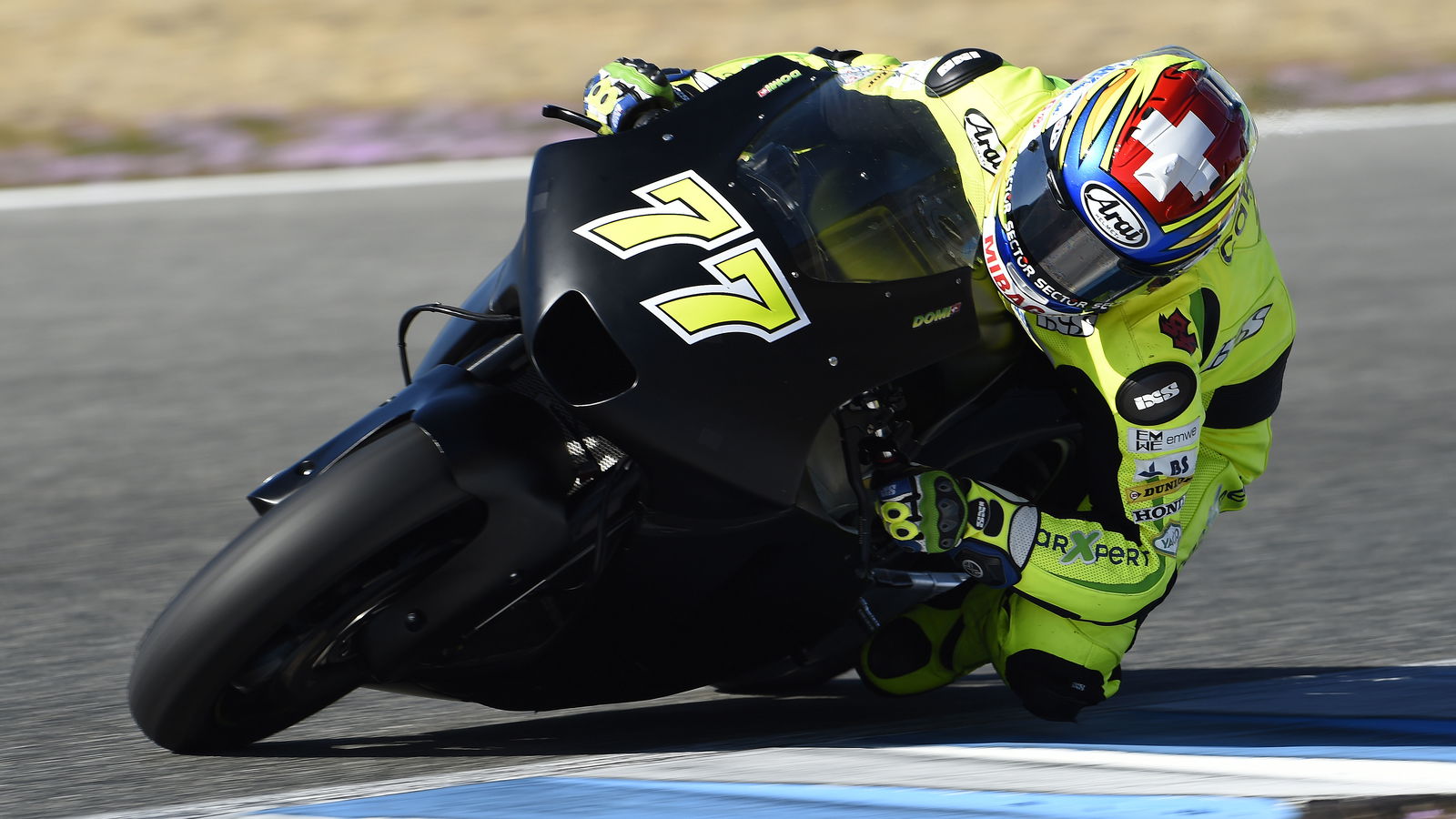 PICS: Aegerter starts 'Kawasaki' MotoGP test