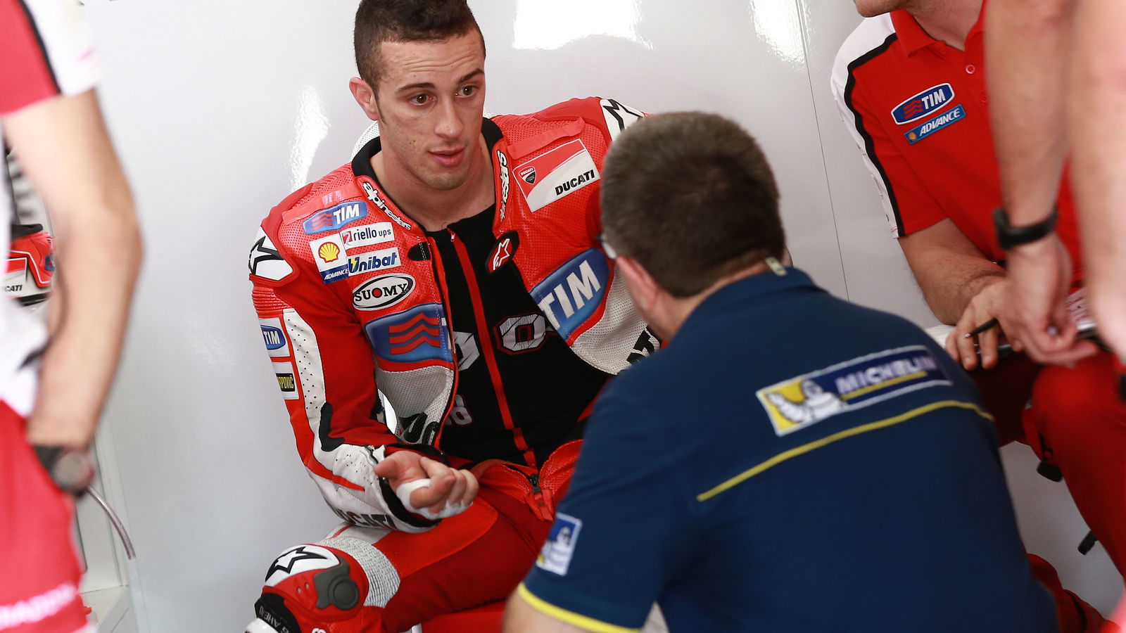 Front tyre woe for factory stars in Michelin test