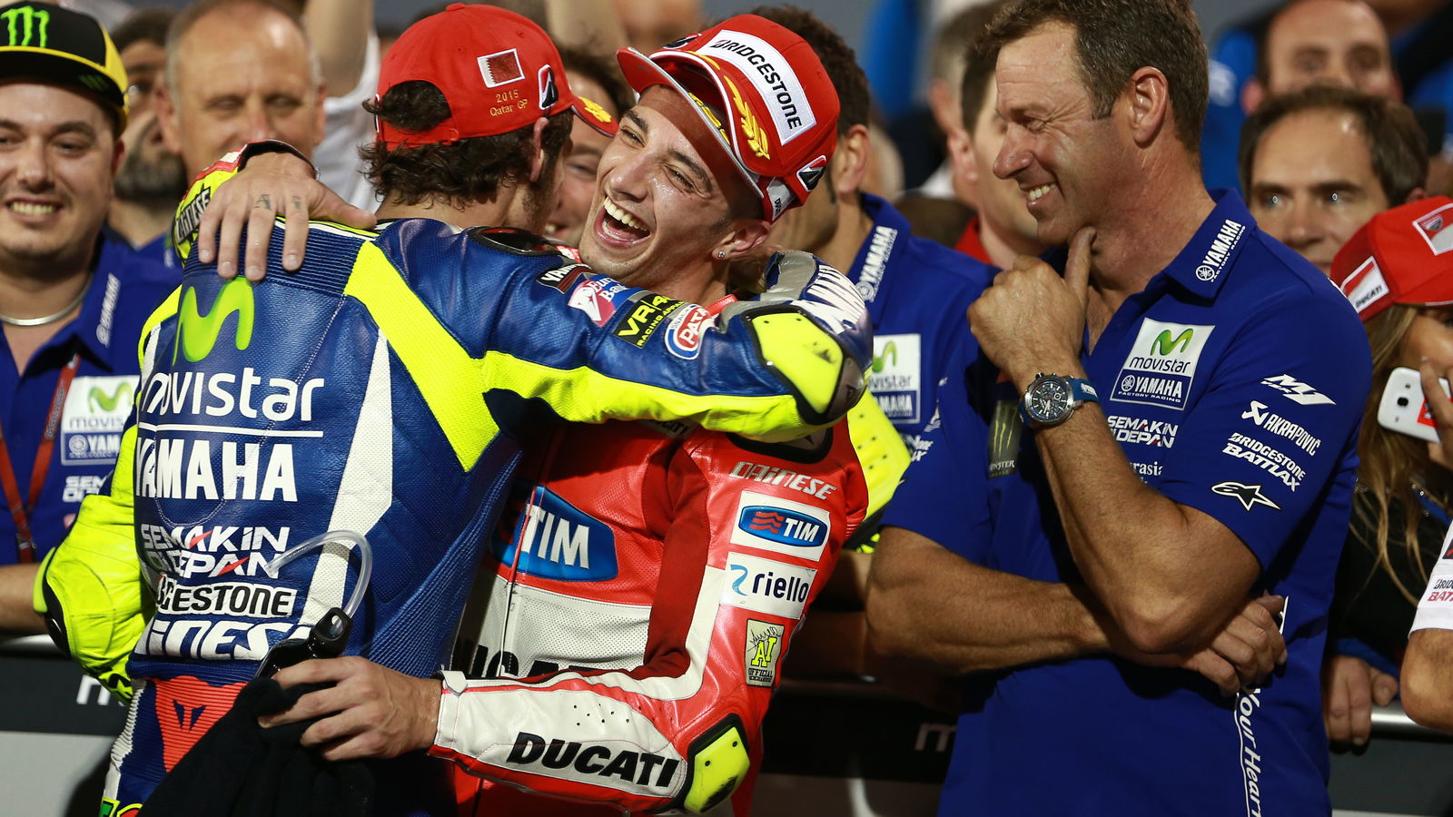 Emotional Iannone overwhelmed by Qatar podium