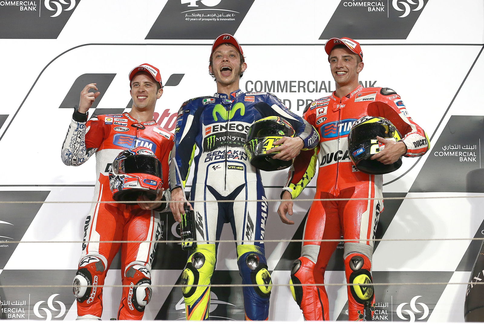 MotoGP Qatar - Warm-up Results