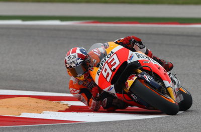 Marquez completes MotoGP treble in Texas