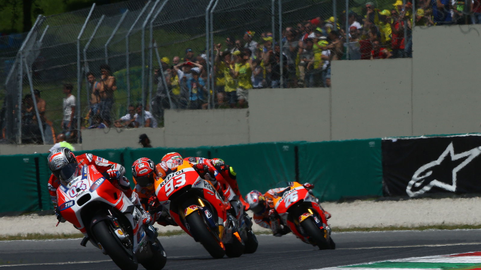 Broken sprocket ends disastrous Sunday for Dovizioso