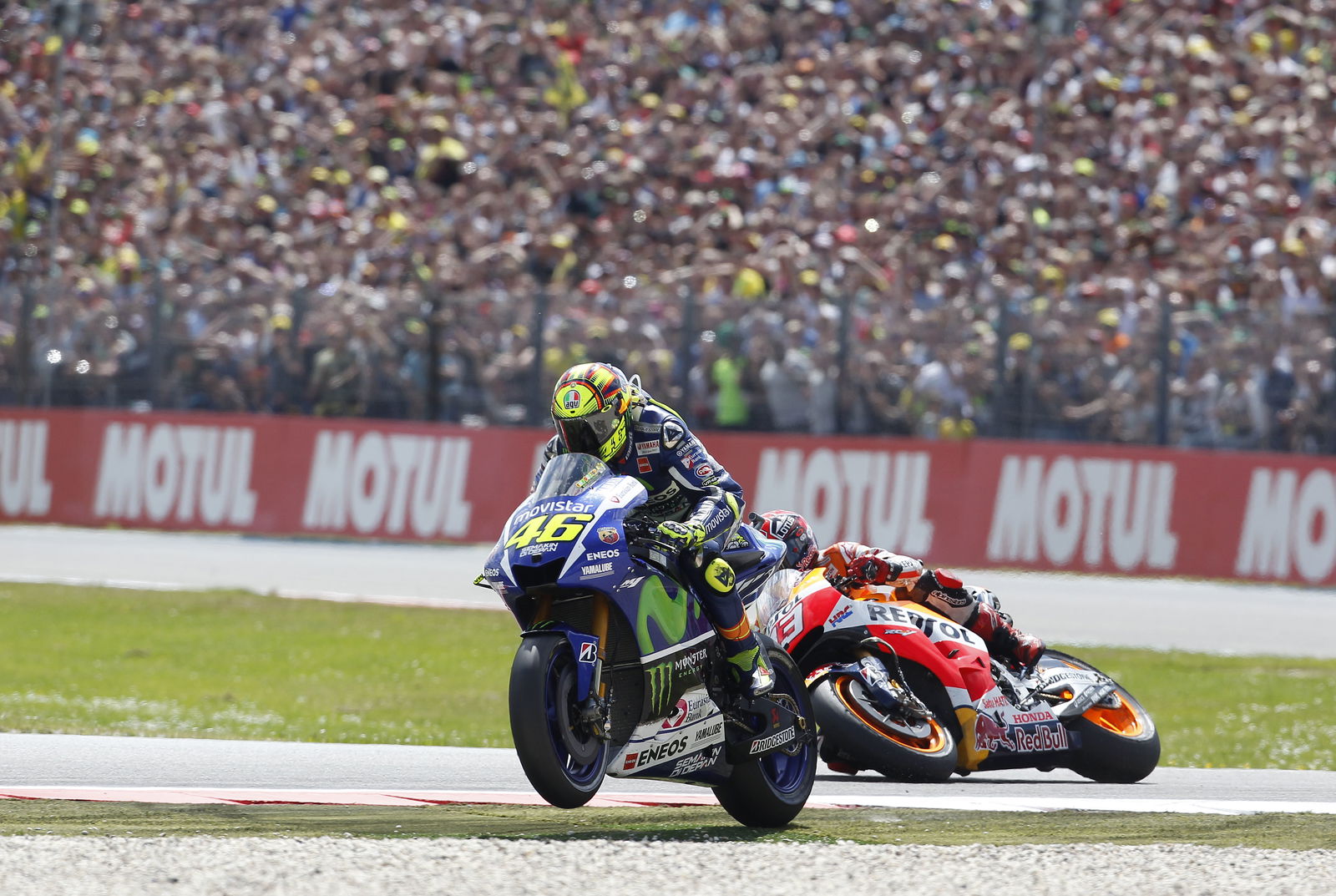 PICS: Rossi, Marquez final turn Assen showdown