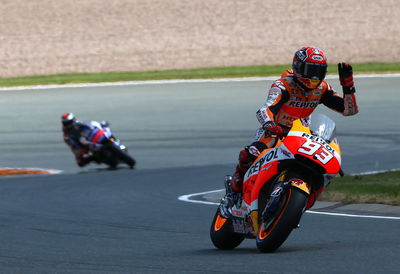 Flashback: Rossi, Marquez at Laguna Seca 2013