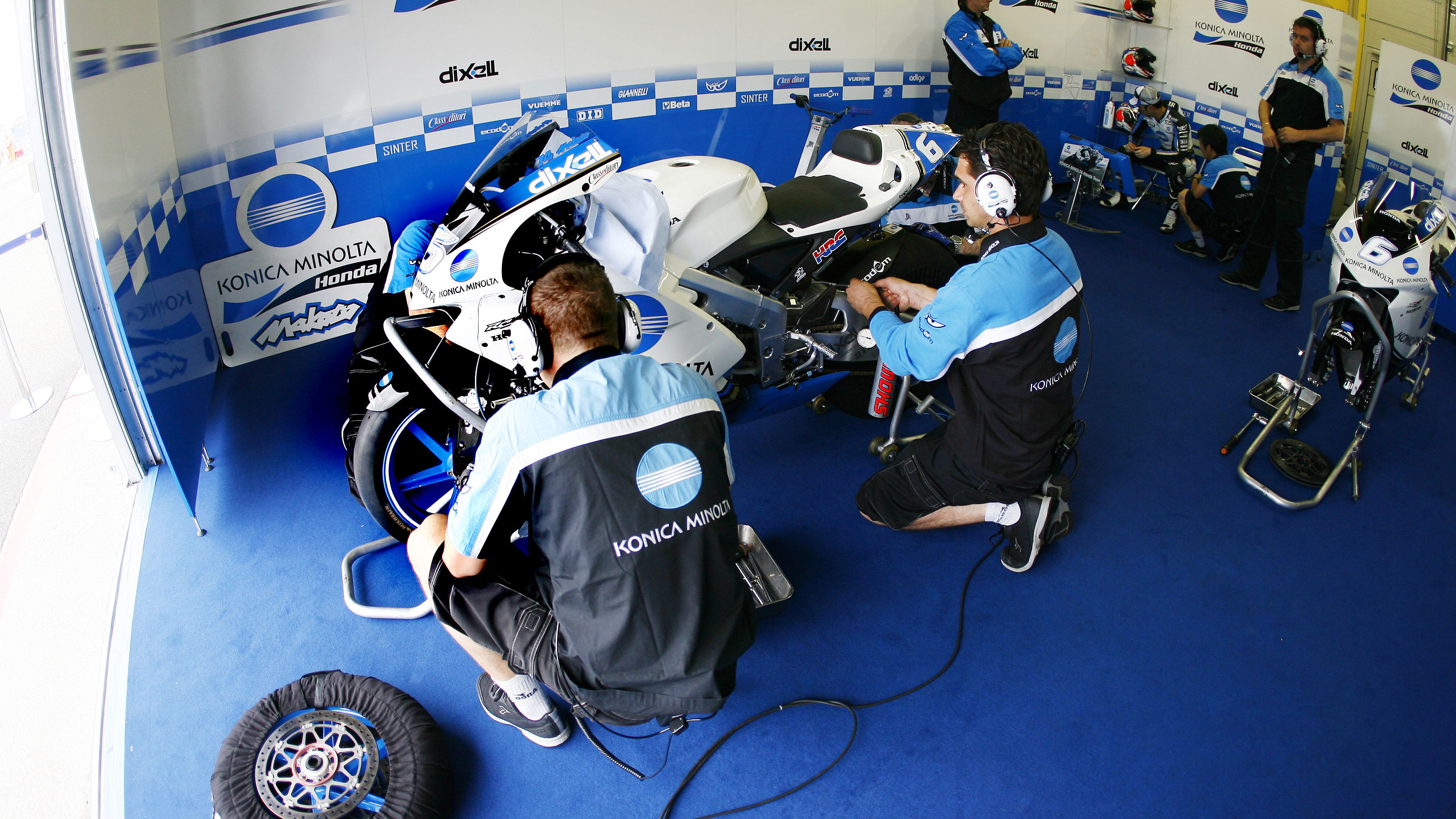 Tamada Pit, German MotoGP, 2006