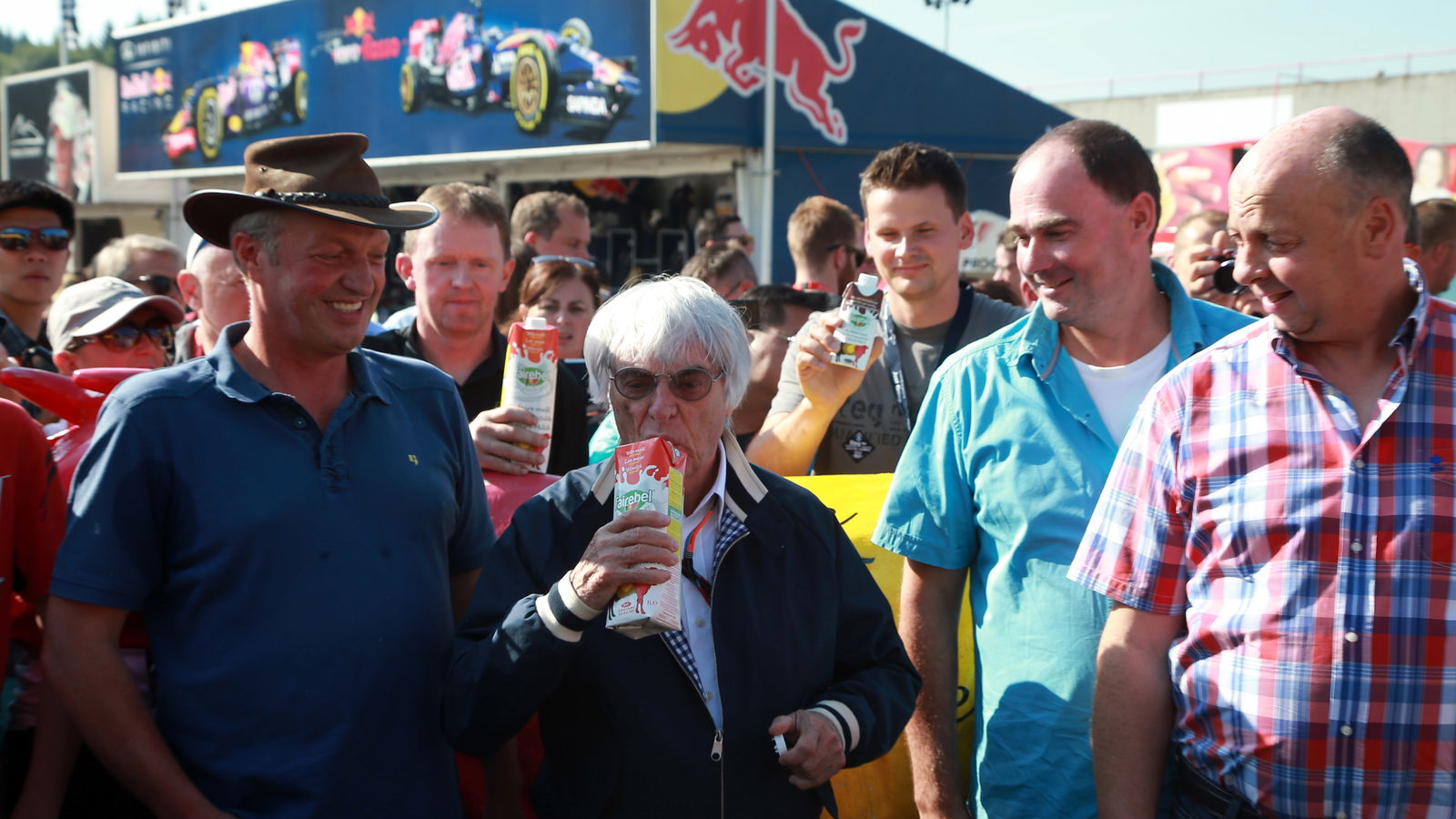 Bernie Ecclestone milks farmer protest threat