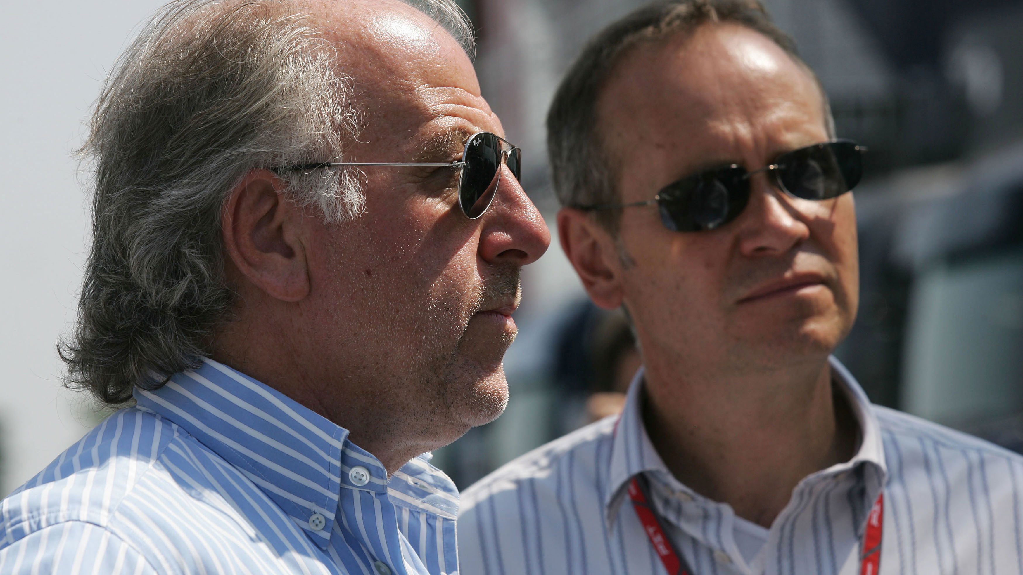 15.07.2006 Magny Cours, France, David Richards (GBR), Owner of Prodrive and David Lapworth (GBR) of 